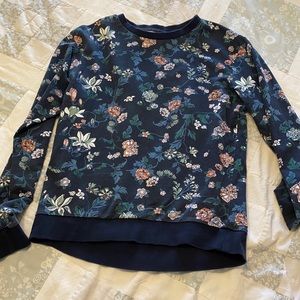 Floral sweatshirt